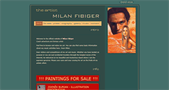 Desktop Screenshot of milanfibiger.com